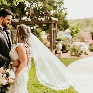 Wedding veil from Brides Amarillo